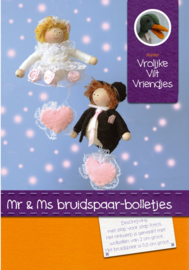Mr en Ms bruidspaar-bolletjes