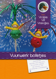 Vuurwerk bolletjes groen rood