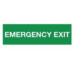 Emergency exit 500x150 mm kunststof PP