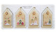Adventkalender huisjes
