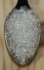 Seed bead - 8/0 - transparant ab crystal