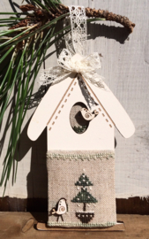 Christmas birdhouse - KPA11