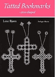 Tatted Bookmarks - cross-shaped