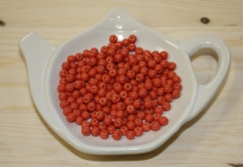 Glaskraal opaque - Oranje - 4mm