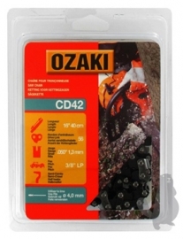 Ozaki zaagketting | 1.3mm | 3/8 | 56 schakels | halfronde beitelvorm Artikelnummer CD42