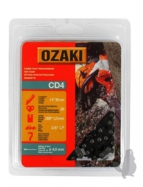 Ozaki zaagketting | 1.3mm | 3/8 | 50 schakels | halfronde beitelvorm Artikelnummer CD4