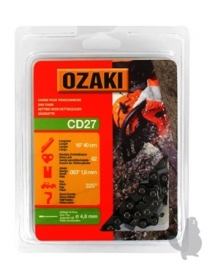 Ozaki zaagketting | 1.6mm | .325 | 62 schakels | Artikelnummer CD27