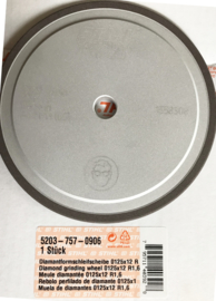 Stihl Diamant Slijpschijf   125mm-1.6mm-12mm  voor het slijpen van  Stihl Duro kettingen artnr 5203 757 0906