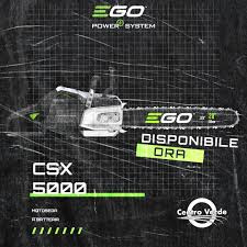 EGO Pro X CSX5005E kettingzaag 50cm + snellader + 7.5Ah accu met gratis 2 kettingen en 5 liter olie
