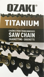 Zaagketting Ozaki Titanium 1.5mm 3/8" 94 aandrijfschakels halfronde beitelvorm artnr ZK38SC58TI-E72