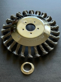 Onkruidborstel voor bosmaaier 200mm (incl. reduceerring)  |