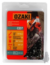 Ozaki zaagketting | 1.3mm | 3/8 | 57 schakels | halfronde beitelvorm Artikelnummer CD7