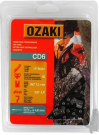 Ozaki zaagketting | 1.3mm | 3/8 | 55 schakels | halfronde beitelvorm Artikelnummer CD6