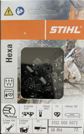 Stihl Rapid Hexa ketting (RH) Artnr  3132 000 0072