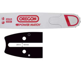 Oregon Power Match zaagblad | 1.5mm | 3/8 | 76 schakels | 228RNDD009 | BLADAANSLUITING D009