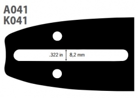 Actie! Oregon combiset: zaagblad + 2 kettingen | 1.3mm | 3/8 | 40cm| BLADAANSLUITING A041| 160SDEA041