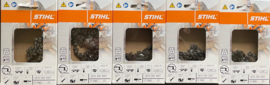 5X Stihl zaagketting | 1.1mm | 1/4 | 57 aandrijfschakels | 3670 000 0057