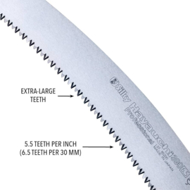 Vervangingsblad Hayauchi 390mm 6.5 teeth