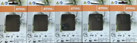 5 x Stihl zaagketting | 1.1mm | 1/4 | 28 aandrijfschakels | 3670 000 0028 voor de Stihl GTA 26