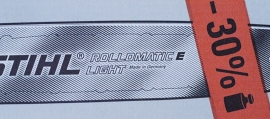 Stihl Rollomatic E Light zaagblad 1.3mm | 35cm | 3/8P | Artnr. 3005 000 7409