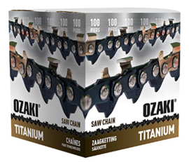 Ozaki Titanium ketting 1.6mm 3/8  100ft 1640 schakels