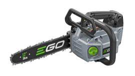 Ego CSX 3002 tophandle kettingzaag met 4Ah accu, snellader, gratis 2 stihl kettingen en 2 liter olie