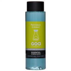 GOA - Geurolie - Patchouli Cedrat - Geurbrander - Huisparfum - 250 ml.