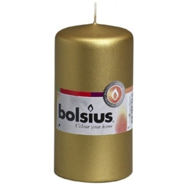 Bolsius Stomp Goud Ø 120/60