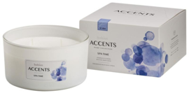Bolsius - Accents geurkaars multi lont spa time