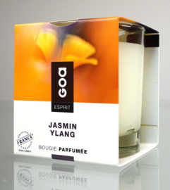 GOA Esprit geurkaars Creme Jasmin Ylang  240 gram.