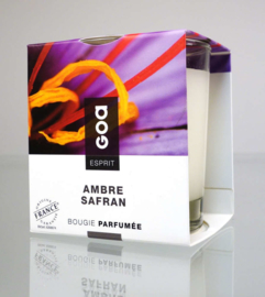 GOA Esprit geurkaars Creme Ambre Safran 240 gram.