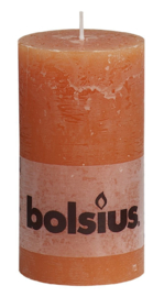 Bolsius Stomp Rustiek Oranje 130/68