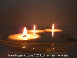 Navulling XL glas Pure 0,25 kg outdoor