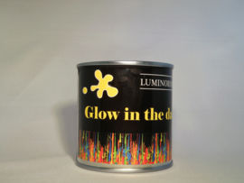 Fotoluminescent verf geel