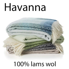 Wollen plaid Havanna