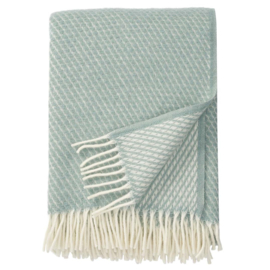 Blauw plaid Klippan Velvet duck egg blue