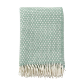 Blauw plaid Klippan Knut Jade