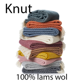 Wollen plaid Knut