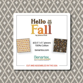 Charm Pack Benartex Fabrics  - Hello Fall