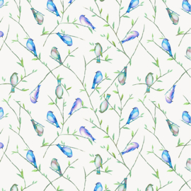Serafina Festive Flock White - 55268/1