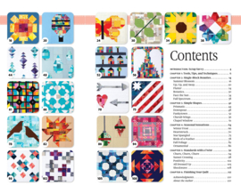 Boek  - Scrappy Improv Quilting / 22 mini quilts