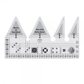 Creative Grids Storm at Sea Ruler