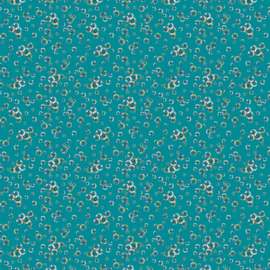 Under the Sea Bubbles Teal - 16534/84