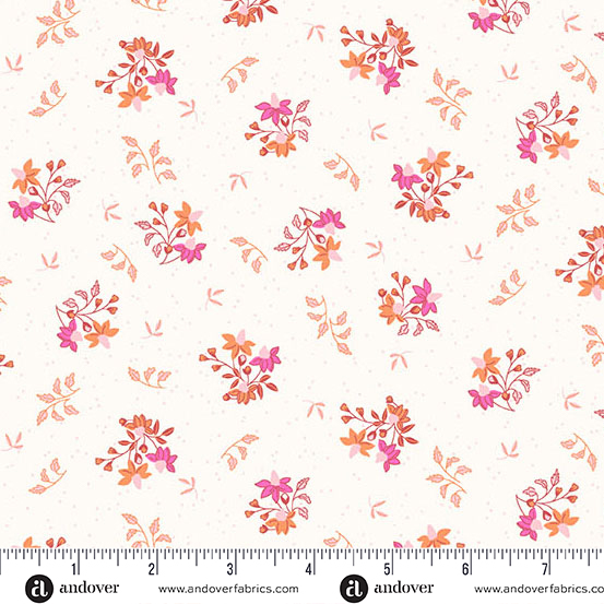 Memories Unfold Echinacea Off White - 1427L