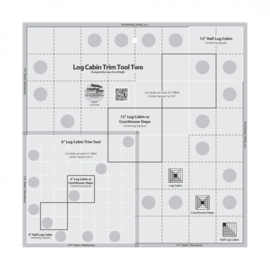 Creative Grids 6" & 12" Log Cabin Trim Tool Two  - CGRJAW2