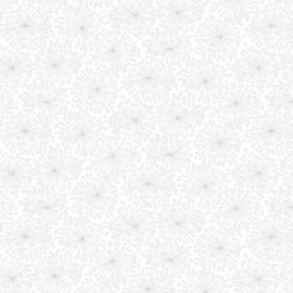 Quilters Flour White on White Dandelion - 9434