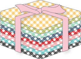 Fat Quarter Bundel - Gingham Picnic