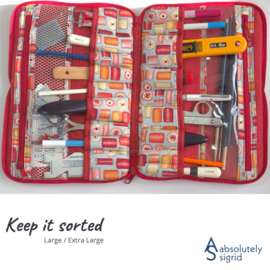 Keep it Sorted - Large/XL met ritssluiting