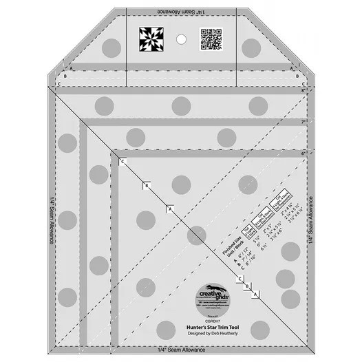 Creative Grids Hunter's Star Trim Tool  - CGRDH7