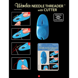 Draaddoorsteker - Needle Threader and Cutter